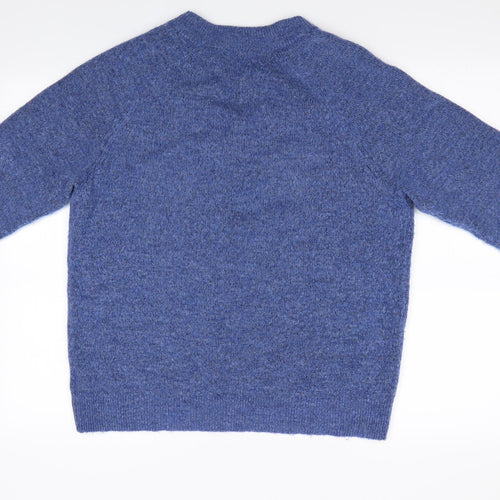 H&M Mens Blue   Pullover Jumper Size S