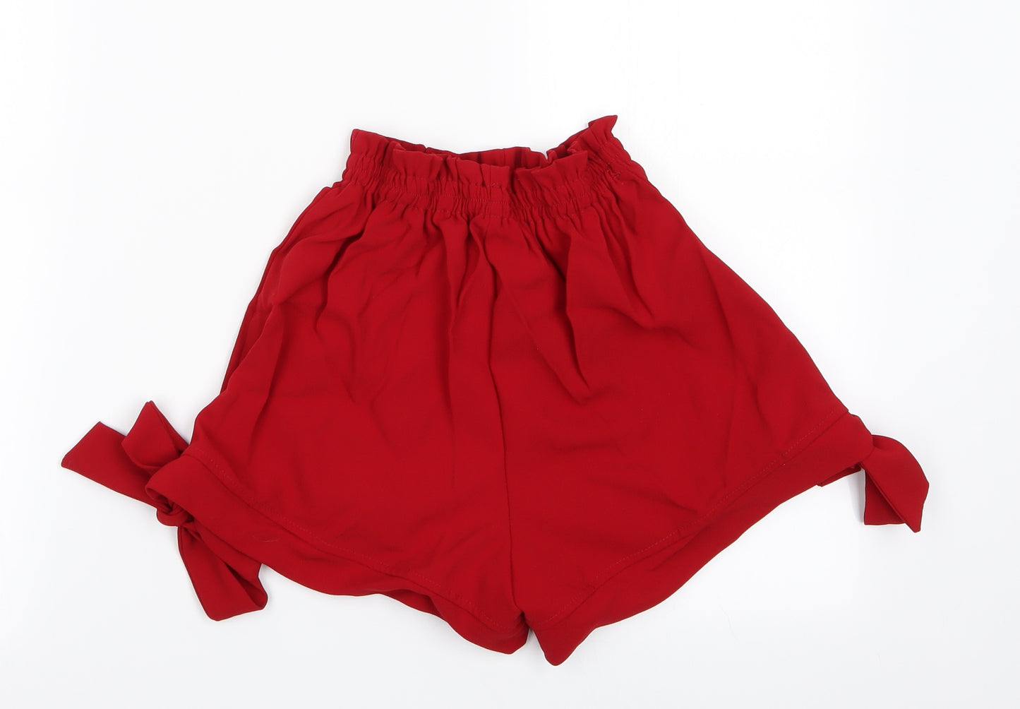 River Island Womens Red   Hot Pants Shorts Size 8