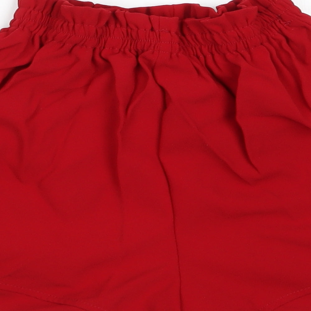 River Island Womens Red   Hot Pants Shorts Size 8