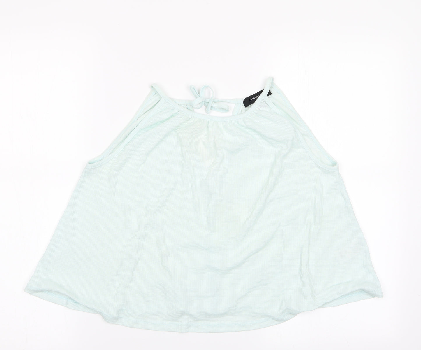 Atmosphere Womens Green   Camisole T-Shirt Size 4  - Tie back of neck