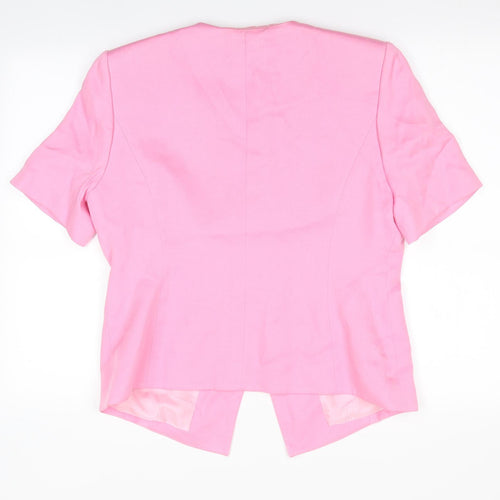 Country Casuals Womens Pink   Jacket  Size 14  - Short Sleeve