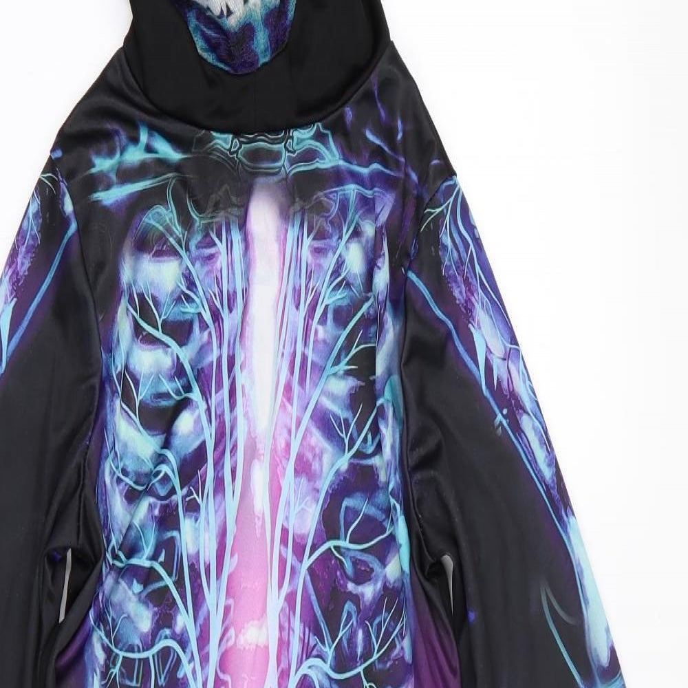 Hallow Scream Boys Black    One Piece Size 7-8 Years  - halloween costume - skeleton