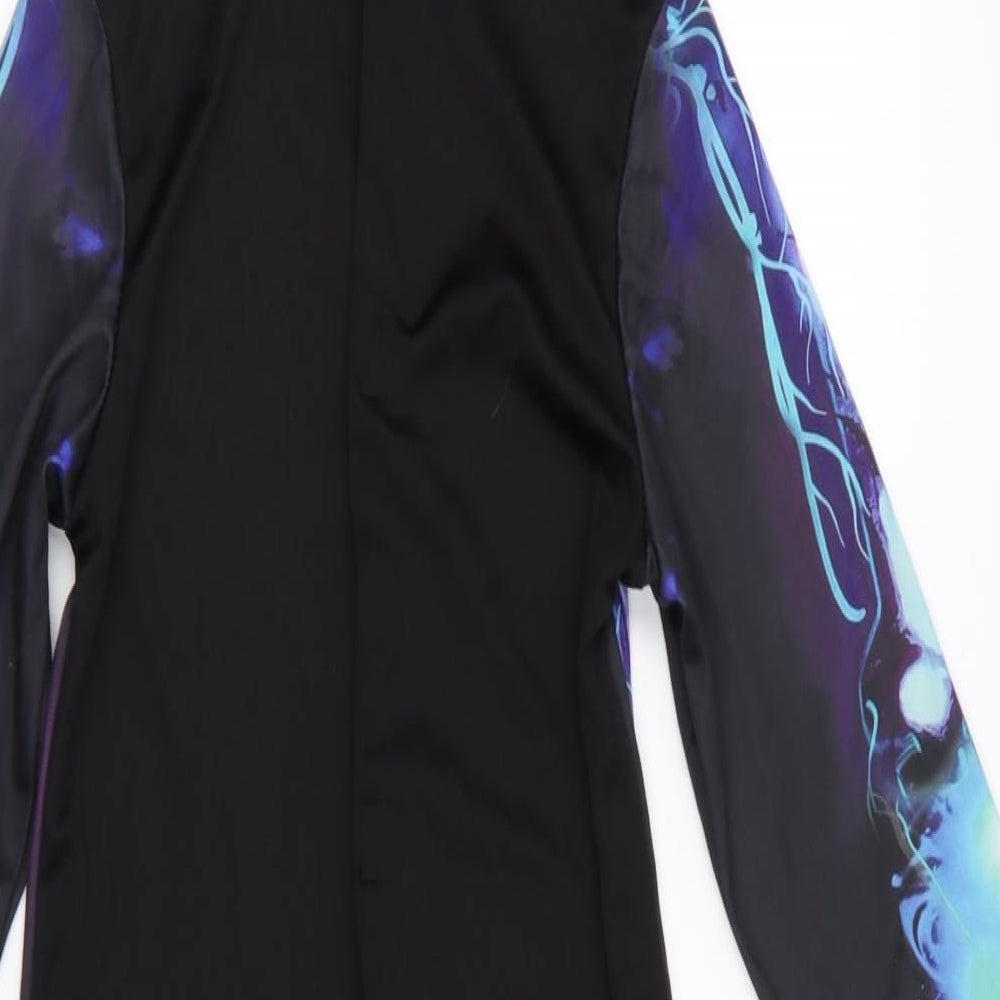 Hallow Scream Boys Black    One Piece Size 7-8 Years  - halloween costume - skeleton