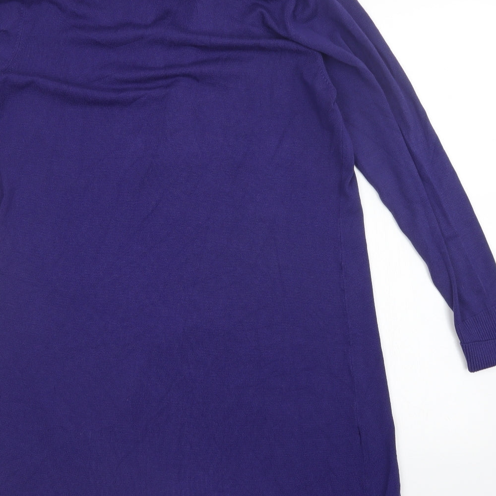 Impact Womens Purple   Cardigan Jumper Size M