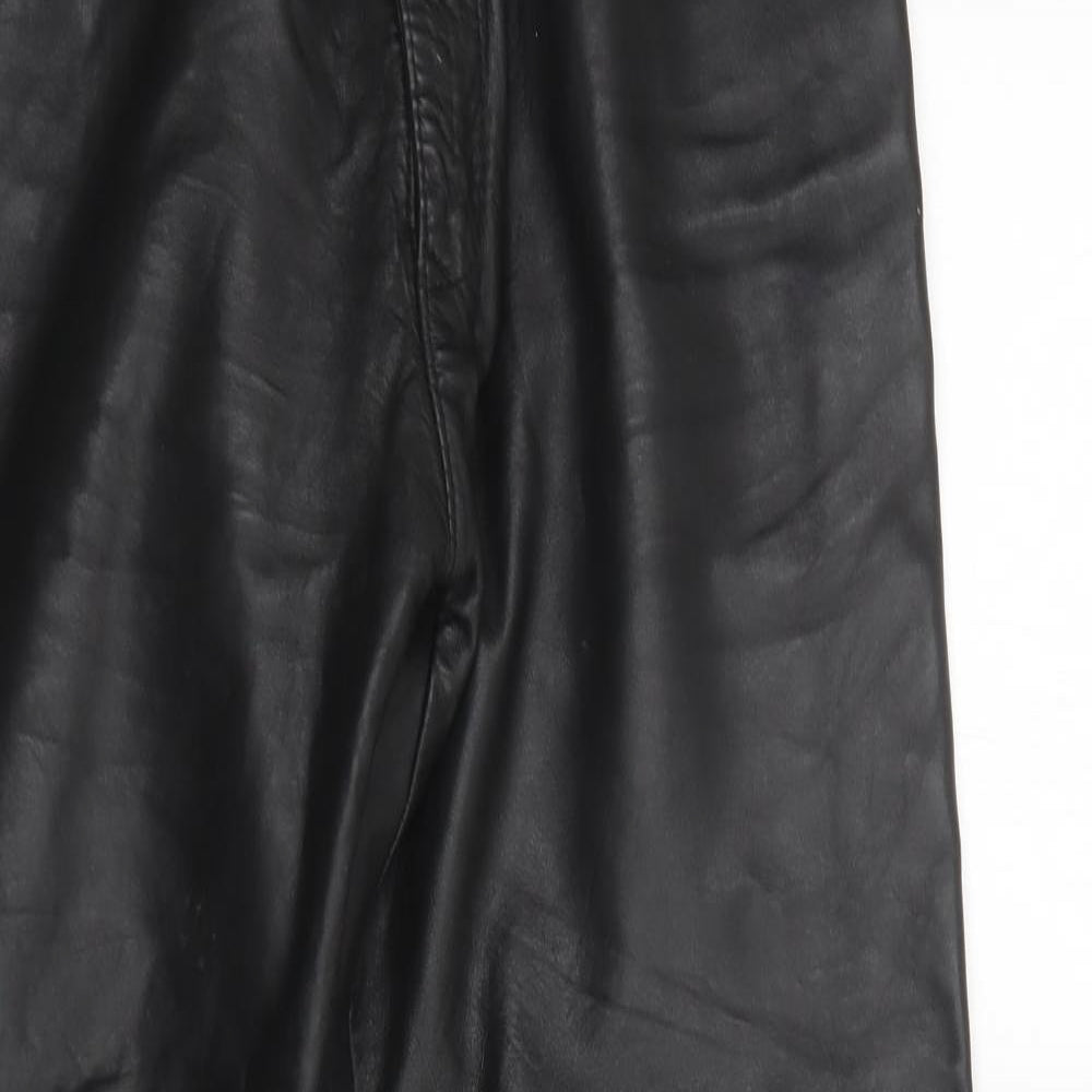 Preworn Womens Black   Trousers  Size 32 in L32 in