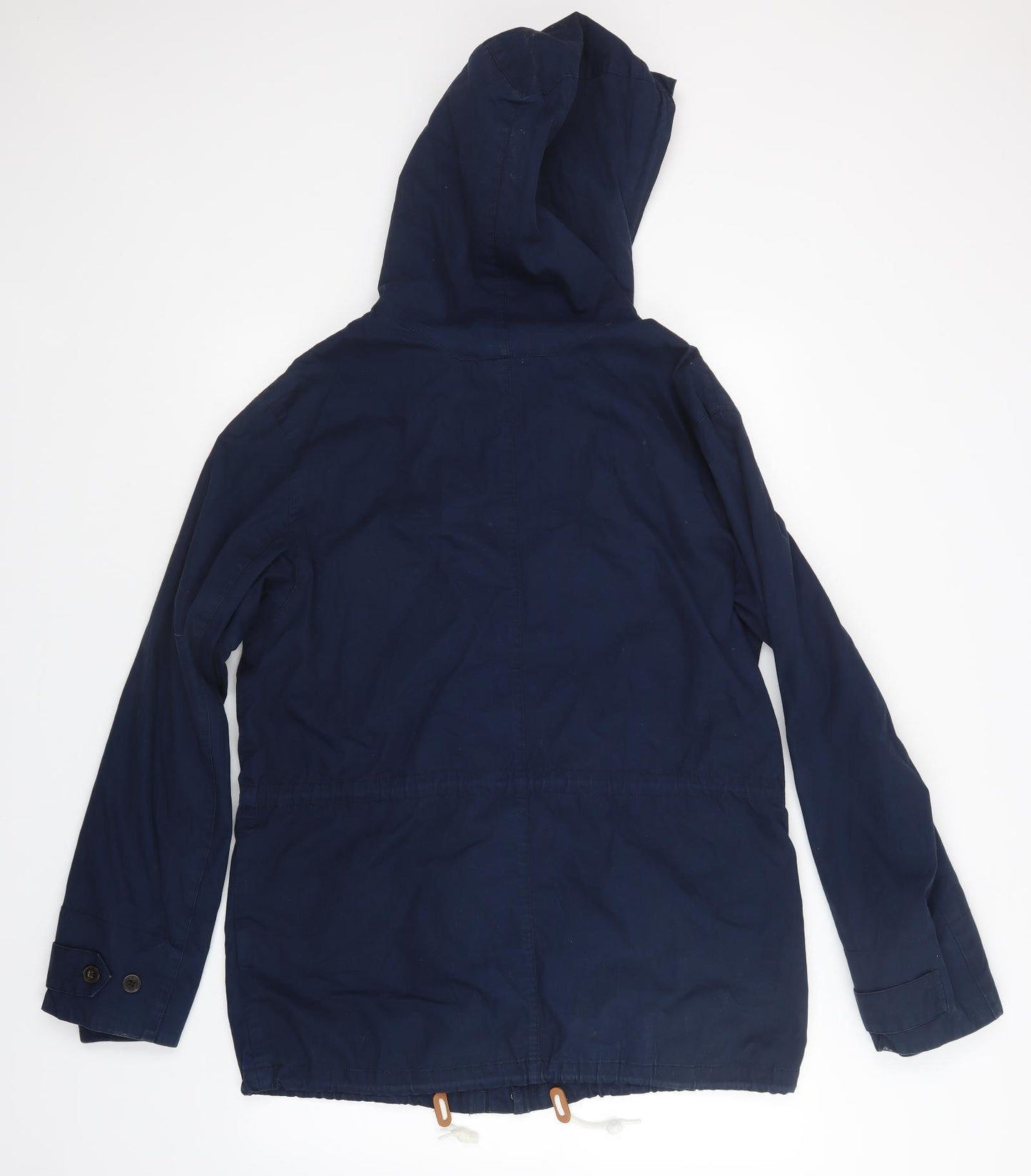 French Connection Mens Blue   Overcoat Coat Size L