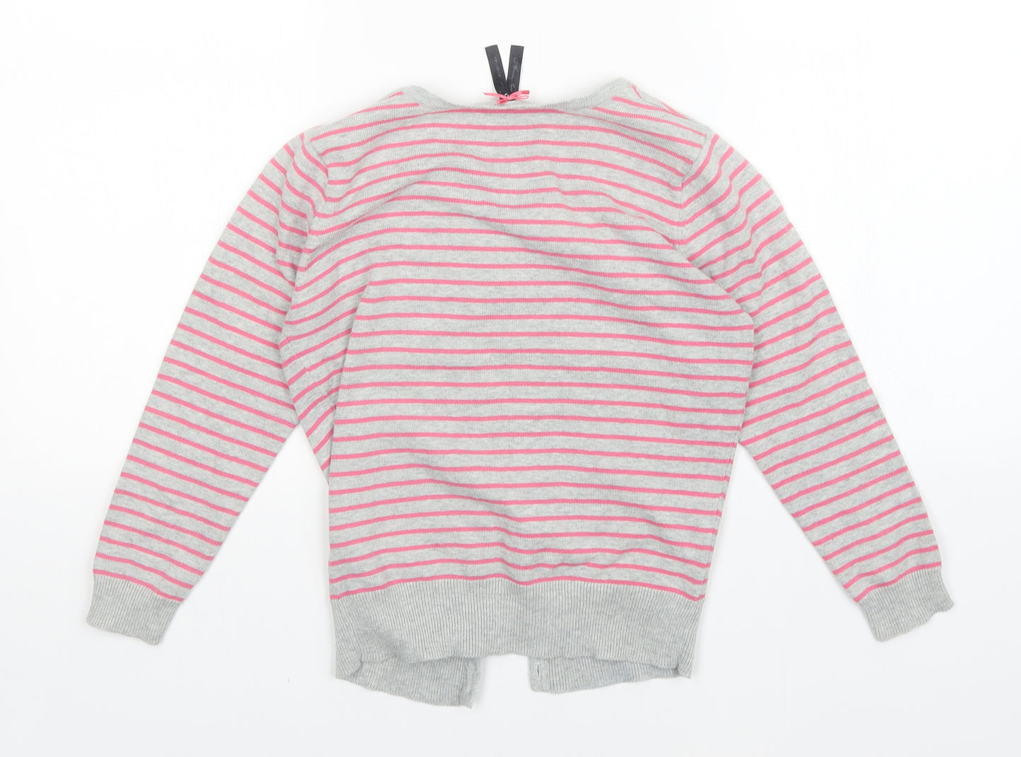 atmosph Womens Multicoloured Striped  Cardigan Jumper Size 8