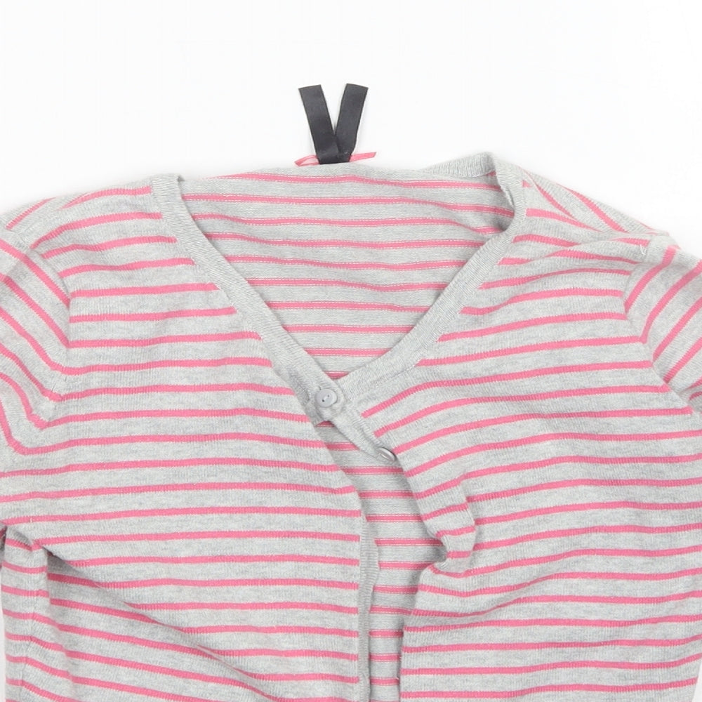 atmosph Womens Multicoloured Striped  Cardigan Jumper Size 8