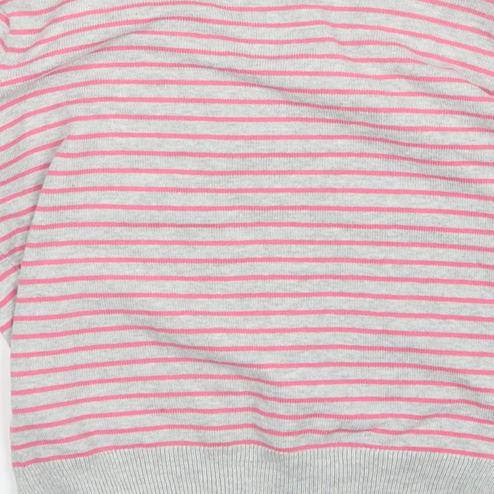 atmosph Womens Multicoloured Striped  Cardigan Jumper Size 8