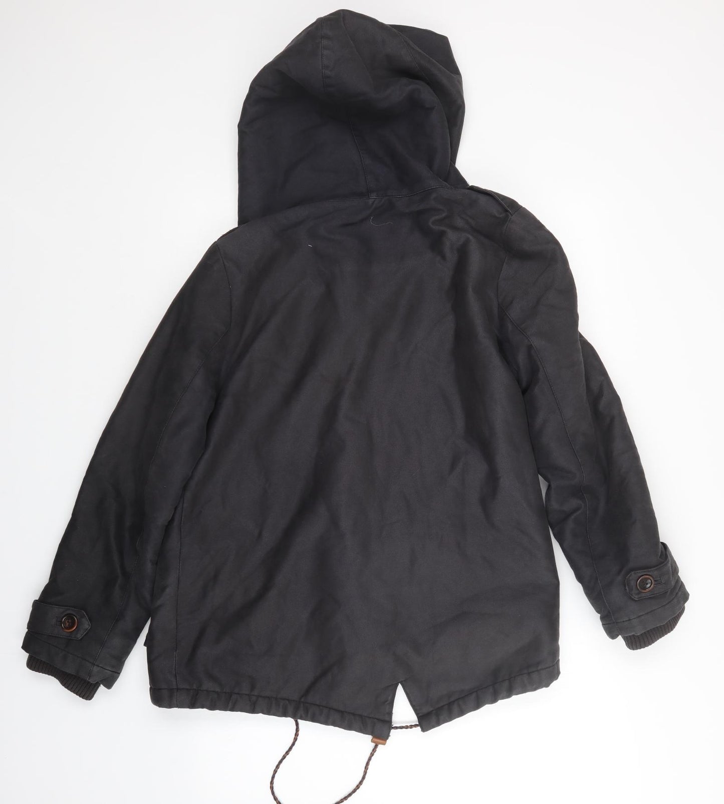 sessun Mens Black   Jacket Coat Size S