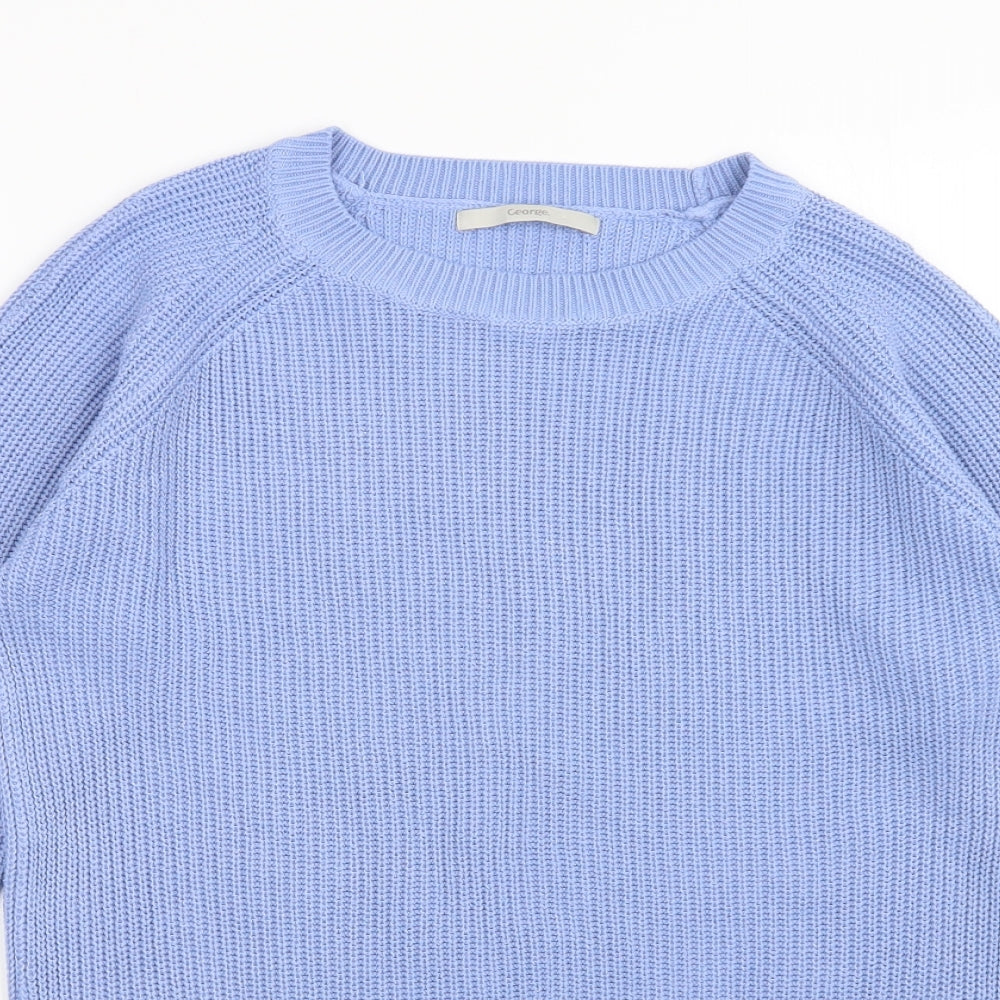 George Womens Blue   Pullover Jumper Size 12