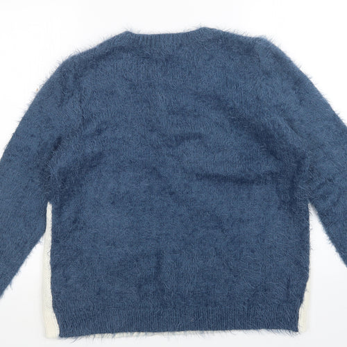 M&S Womens Multicoloured   Pullover Jumper Size 12