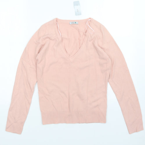 MK one Womens Pink   Pullover Jumper Size S