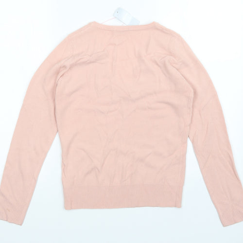 MK one Womens Pink   Pullover Jumper Size S