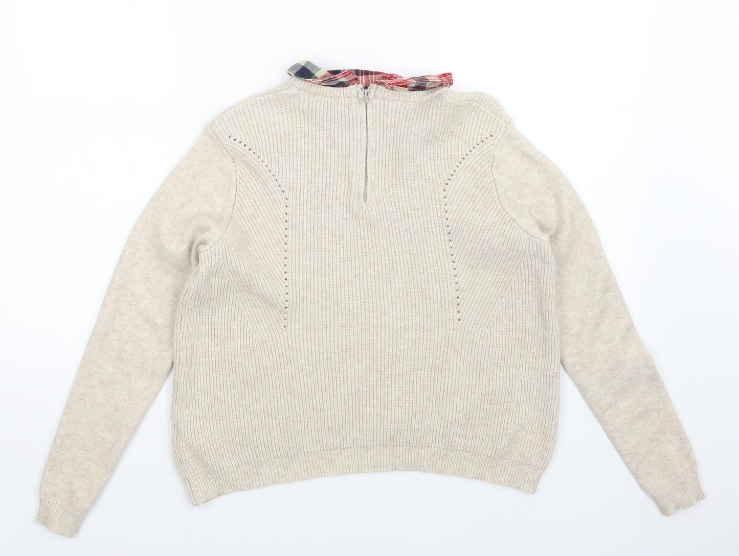 Primark Womens Beige   Pullover Jumper Size M