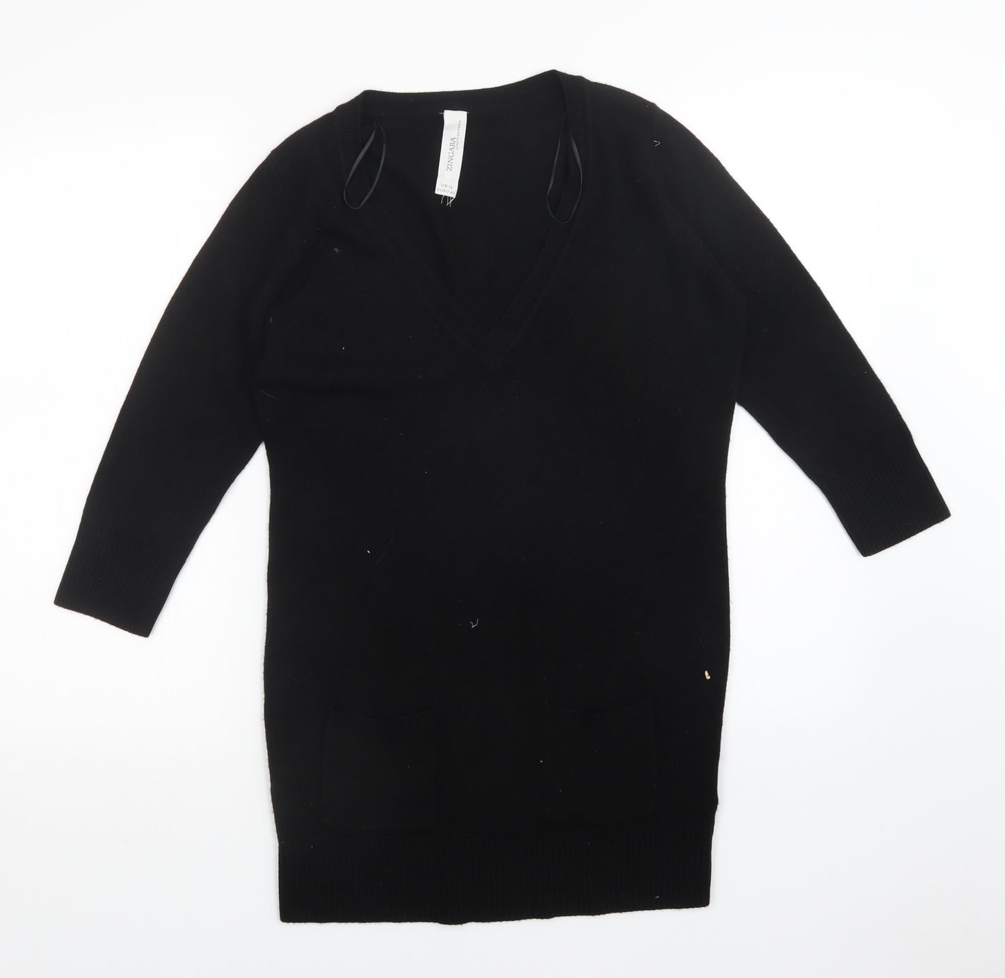 zingara Womens Black   Pullover Jumper Size 12