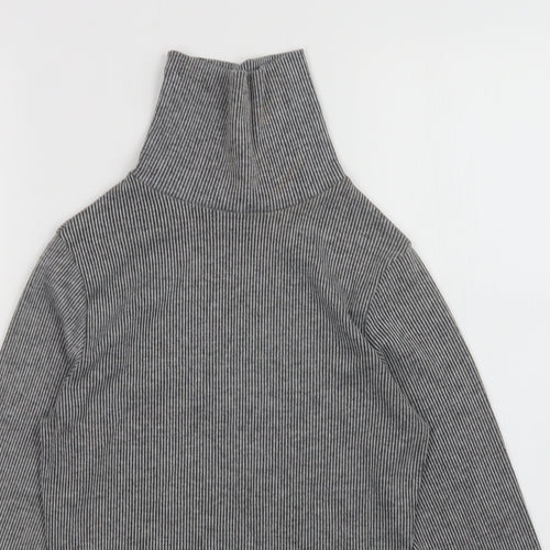 Innocence Womens Grey Striped  Pullover Jumper Size 8