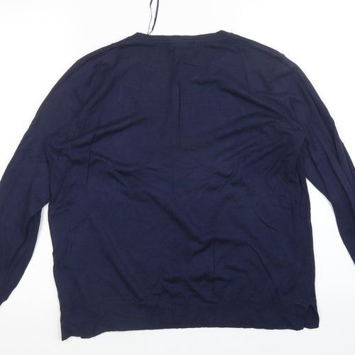 George Womens Blue   Pullover Jumper Size 14