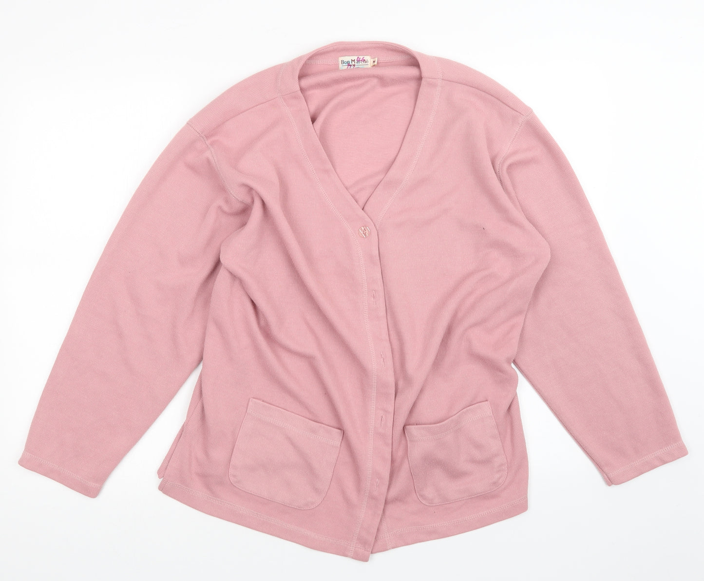 Bonmarché Womens Pink   Cardigan Jumper Size M