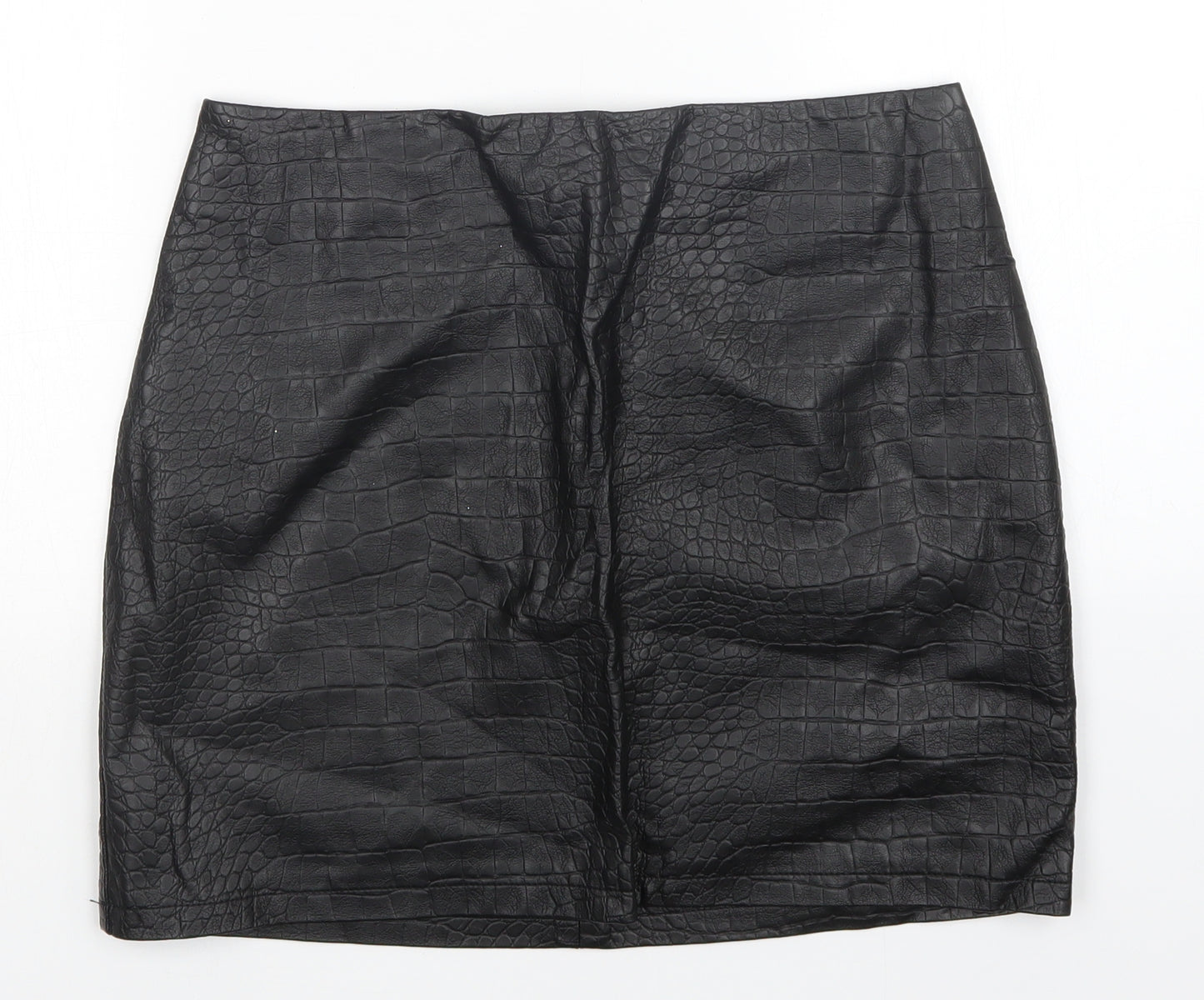 Warehouse Womens Black   Mini Skirt Size 12