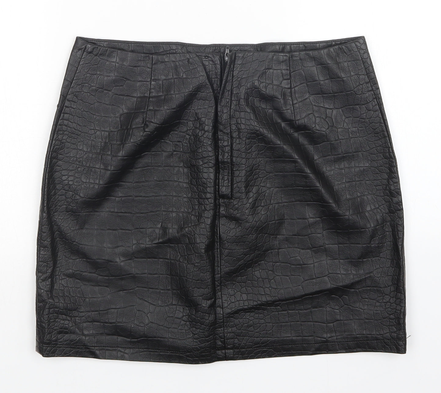 Warehouse Womens Black   Mini Skirt Size 12