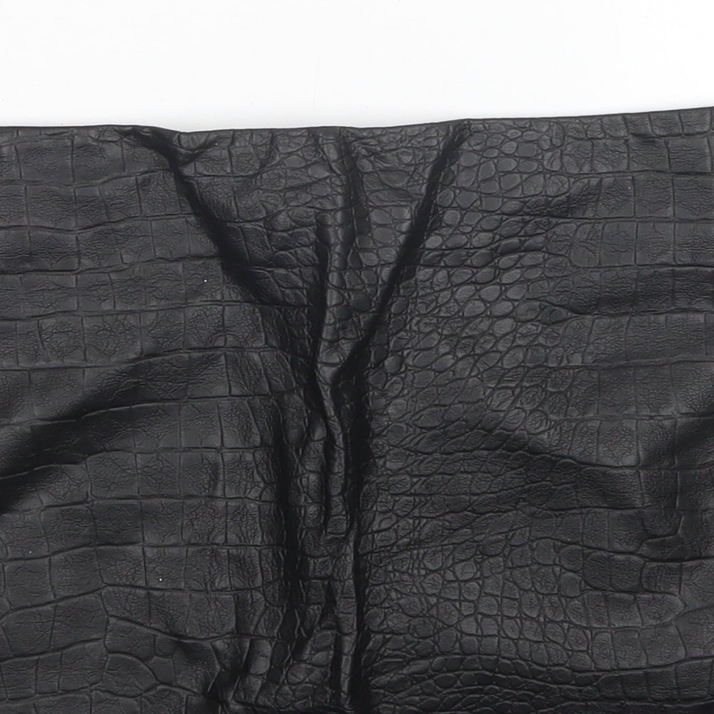 Warehouse Womens Black   Mini Skirt Size 12