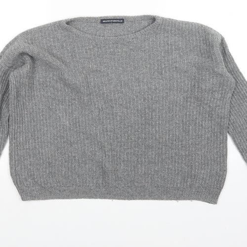 Brandy Melville Womens Grey   Pullover Jumper