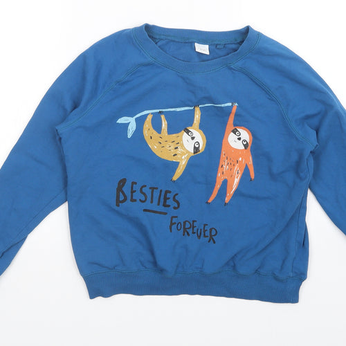 NEXT Boys Blue   Pullover Sweatshirt Size 11 Years