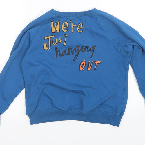 NEXT Boys Blue   Pullover Sweatshirt Size 11 Years