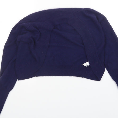 Warehouse Womens Purple   Shrug Jumper Size 8