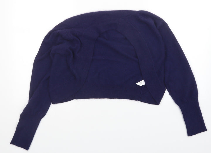 Warehouse Womens Purple Shrug Jumper Size 8