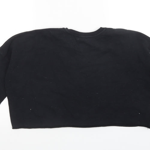 Primark Womens Black   Pullover Sweatshirt Size XS