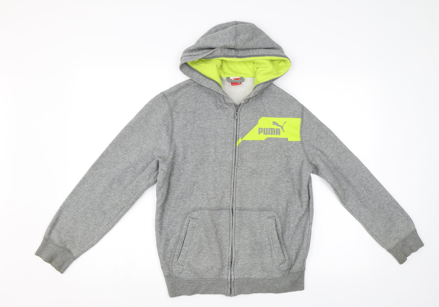 PUMA Womens Grey   Full Zip Hoodie Size S