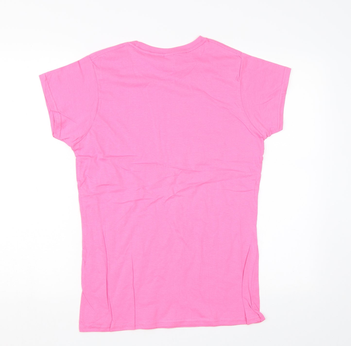 Gildan Womens Pink   Basic T-Shirt Size L