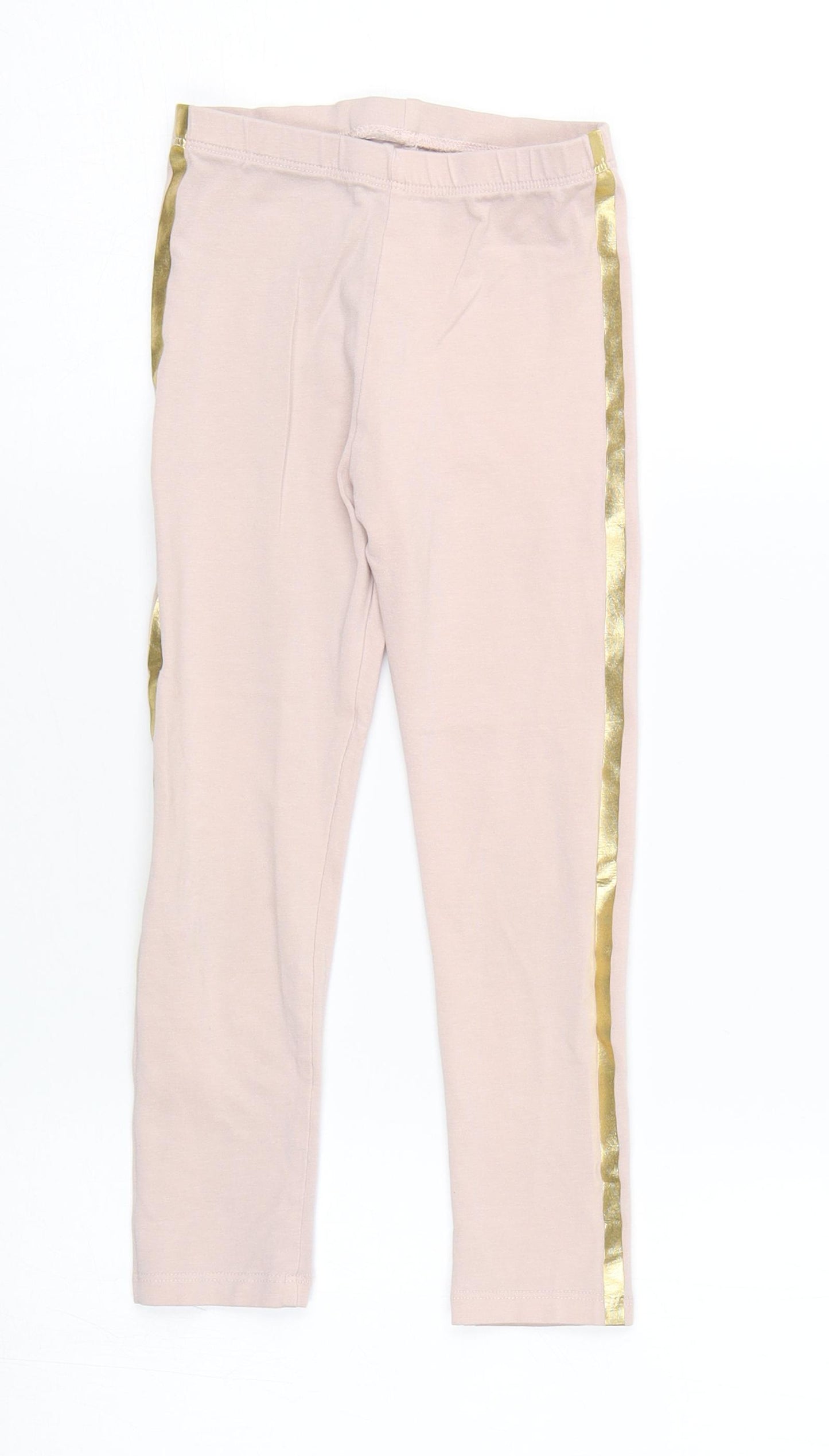 Matalan Girls Pink   Jegging Trousers Size 4-5 Years