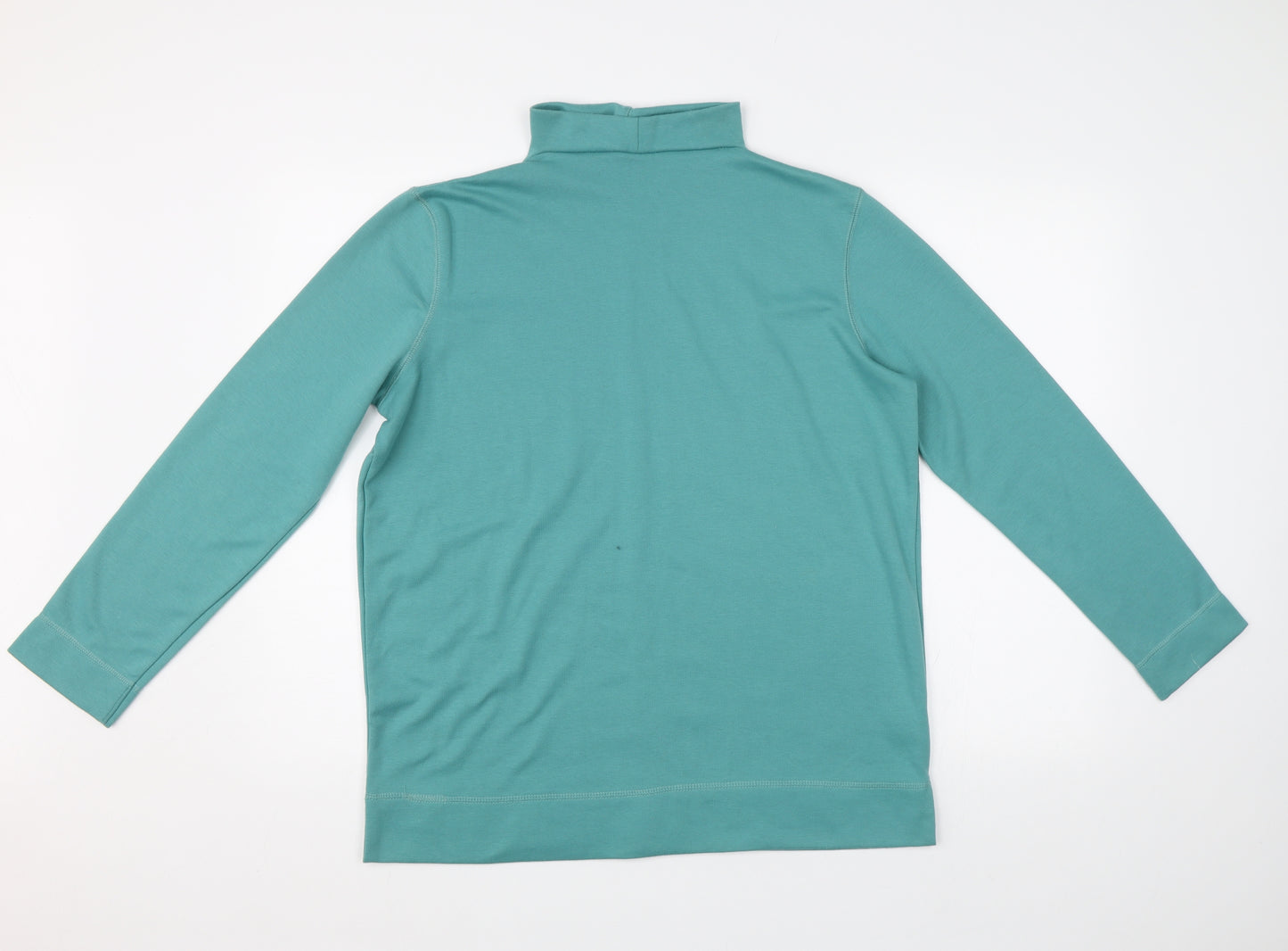 Isabelle Womens Green   Pullover Sweatshirt Size M