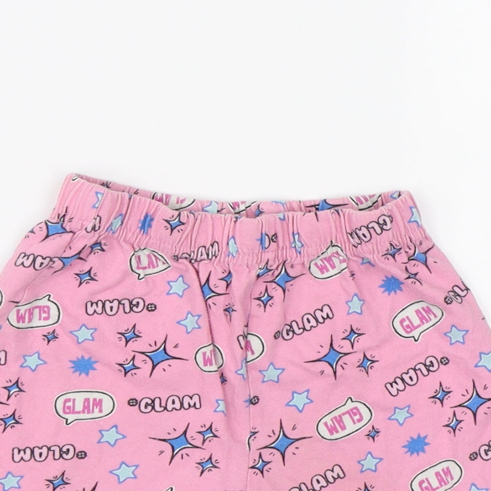 Nutmeg Girls Pink    Pyjama Pants Size 5-6 Years