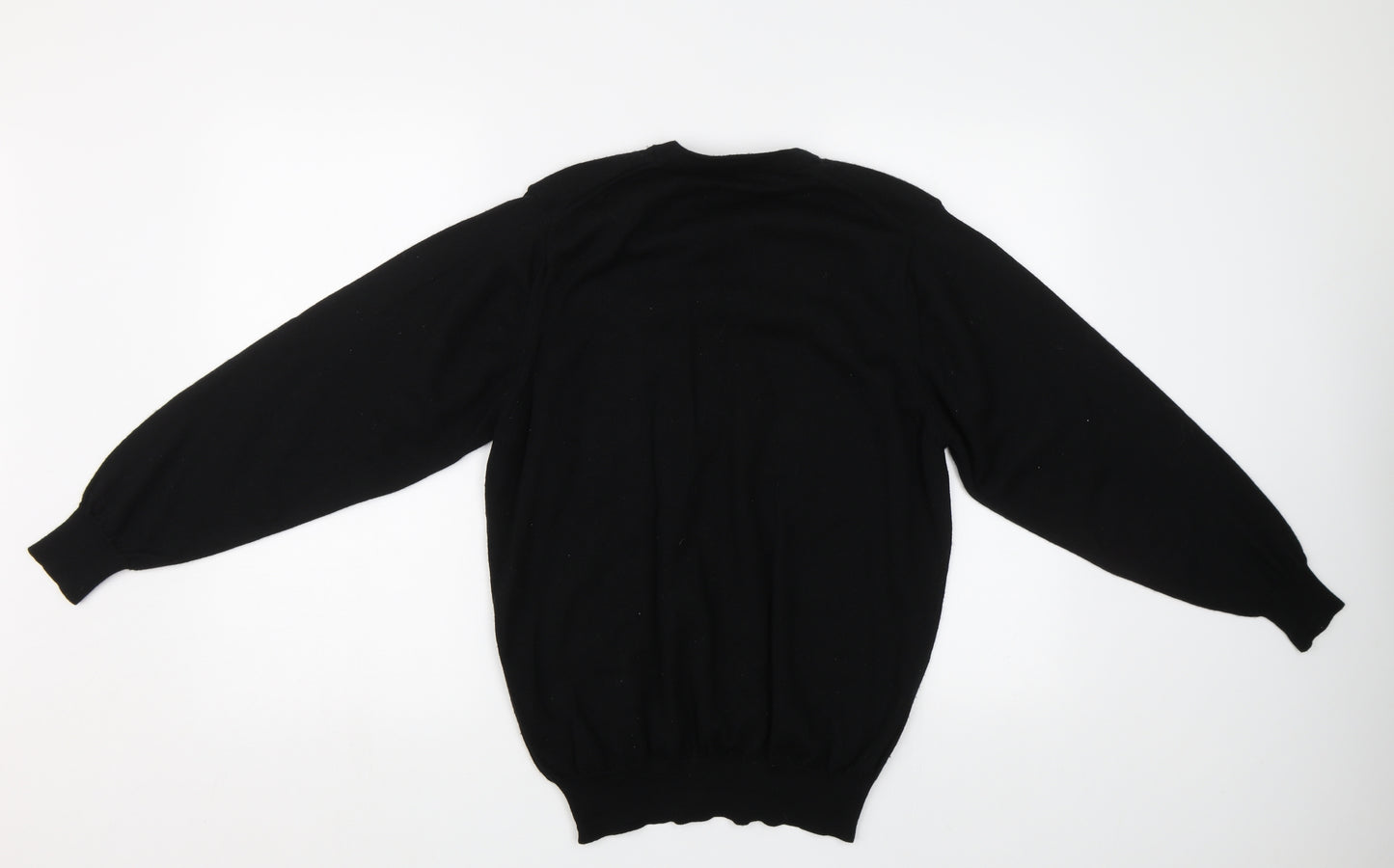 Canterbury Mens Black   Henley Jumper Size M