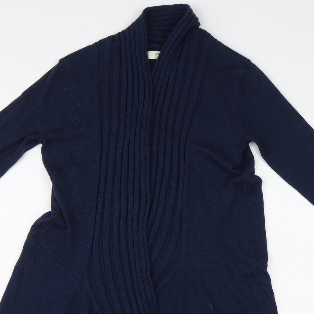Papaya Womens Blue   Cardigan Jumper Size 8