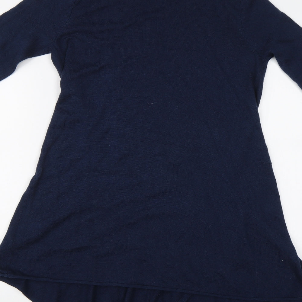 Papaya Womens Blue   Cardigan Jumper Size 8