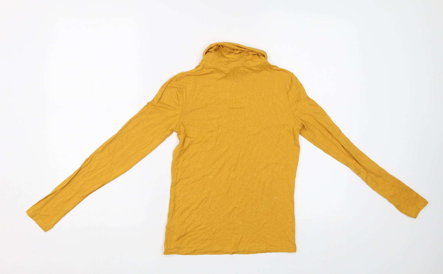 New Look Womens Yellow   Basic T-Shirt Size 8