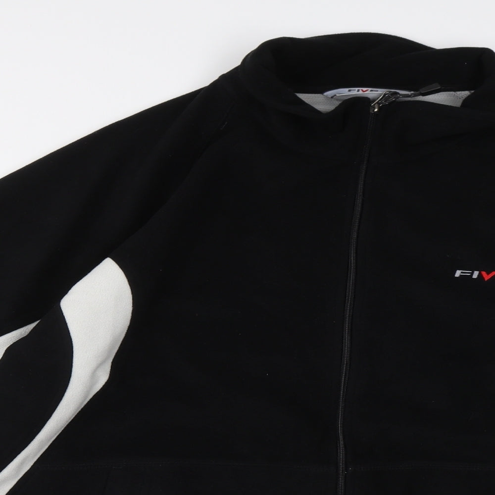 Five Seasons Mens Black Striped  Jacket  Size 2XL