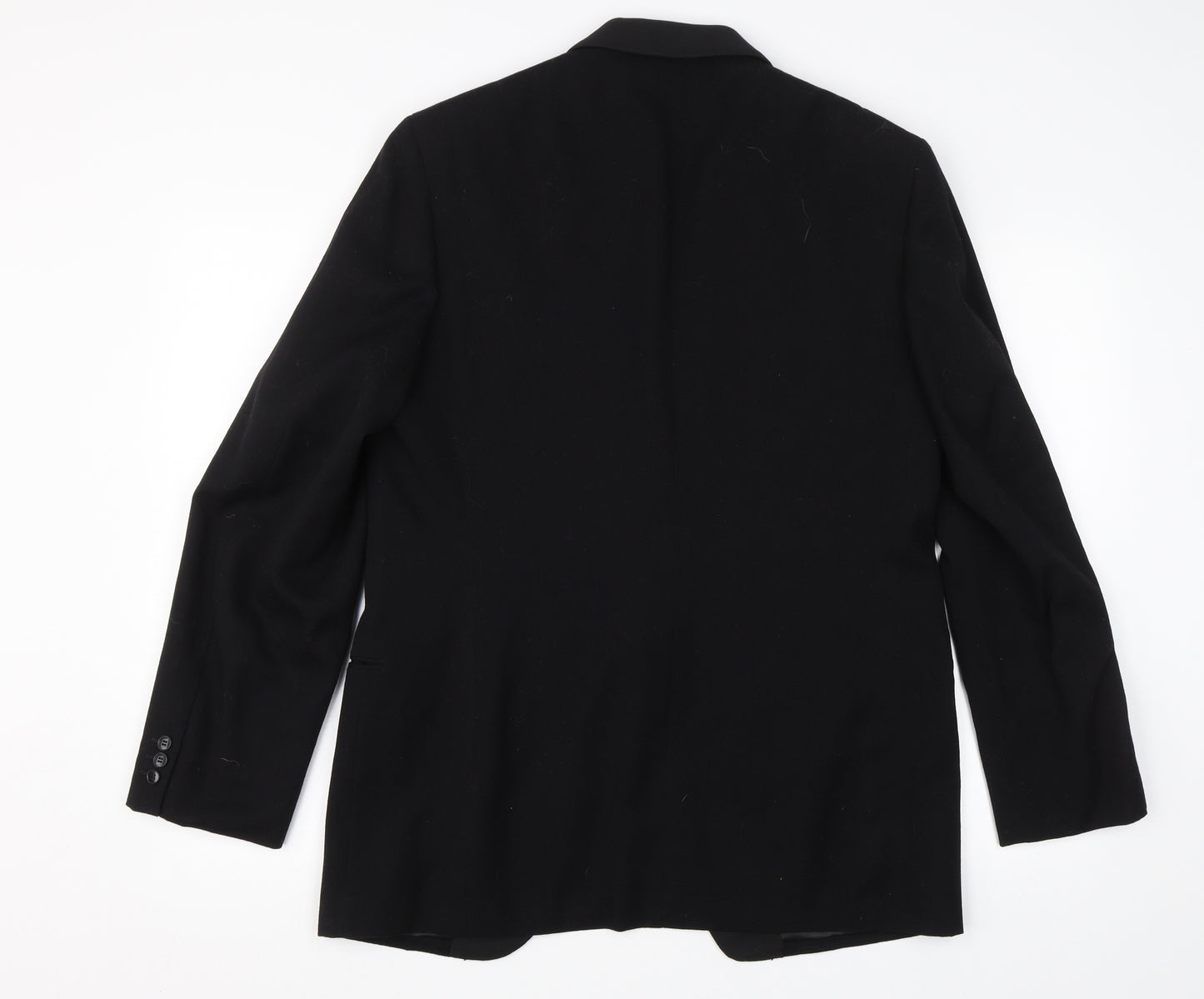 Maenson Mens Black   Jacket Blazer Size L