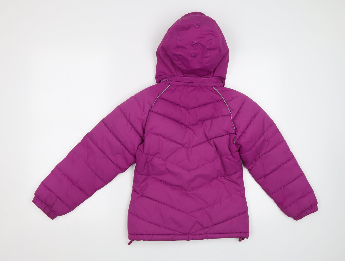 Tresspass Girls Pink   Puffer Jacket Jacket Size 7-8 Years