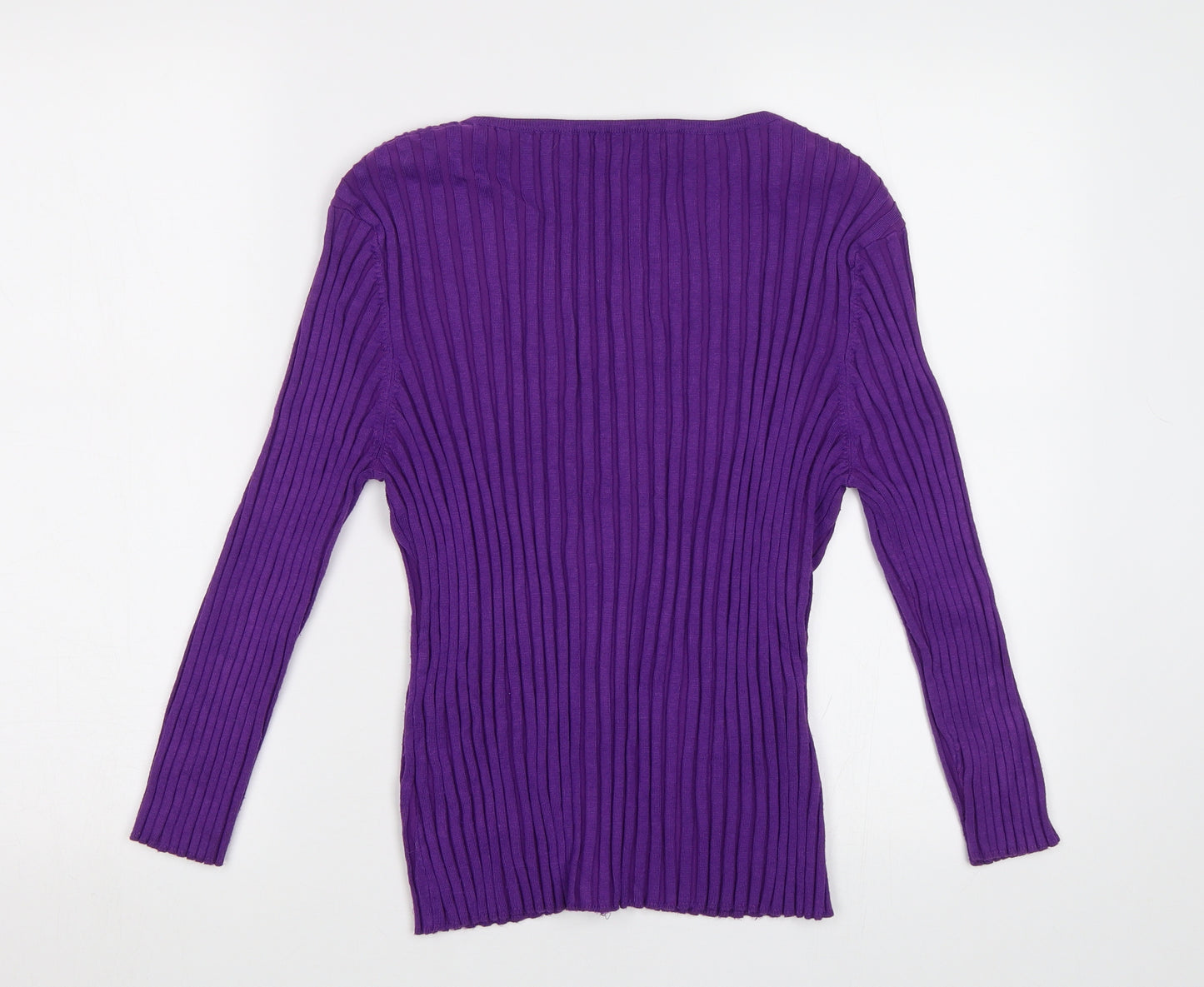 Precis Womens Purple   Cardigan Jumper Size L