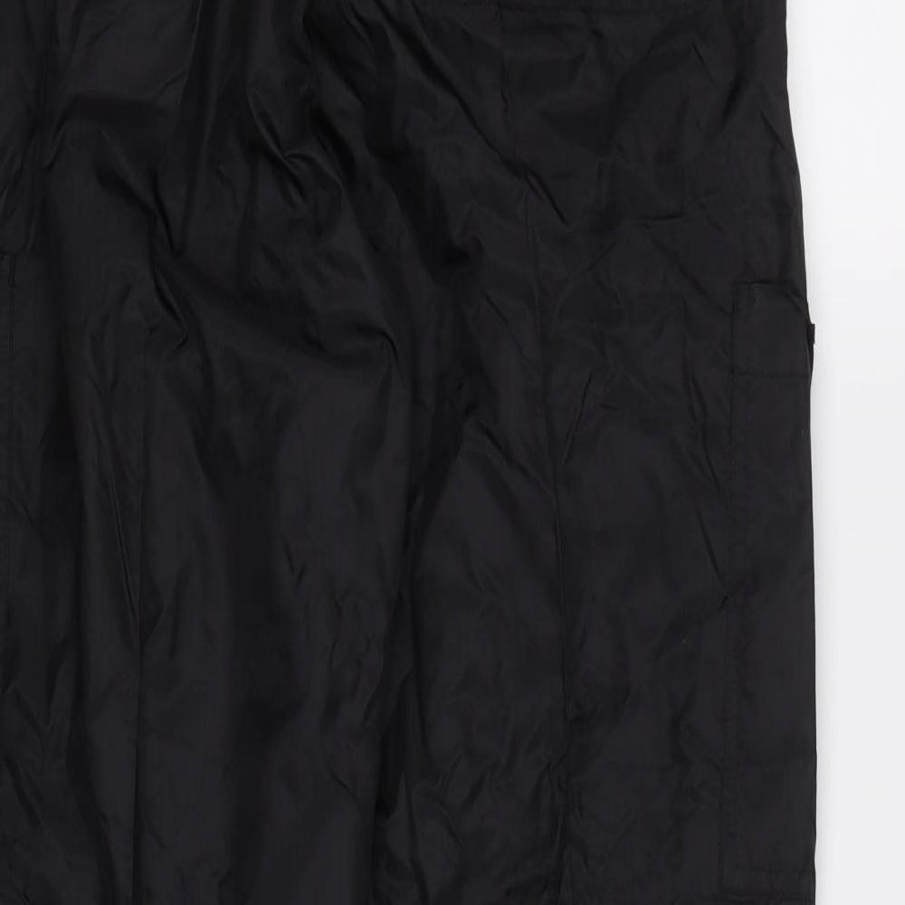 YMS Mens Black   Windbreaker Trousers Size L L31 in