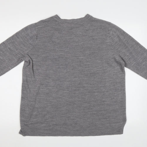 Primark Womens Grey   Pullover Jumper Size XL
