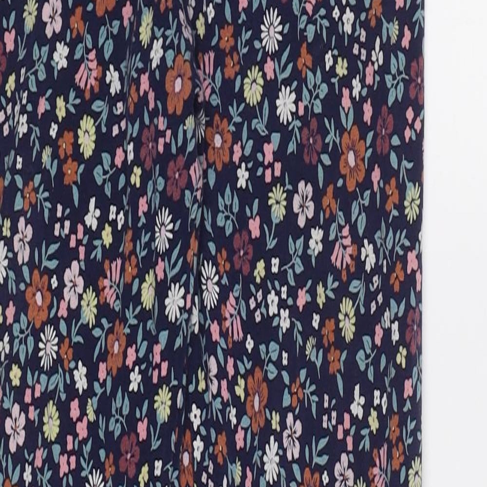 TU Girls Multicoloured Floral  Jegging Trousers Size 11 Years
