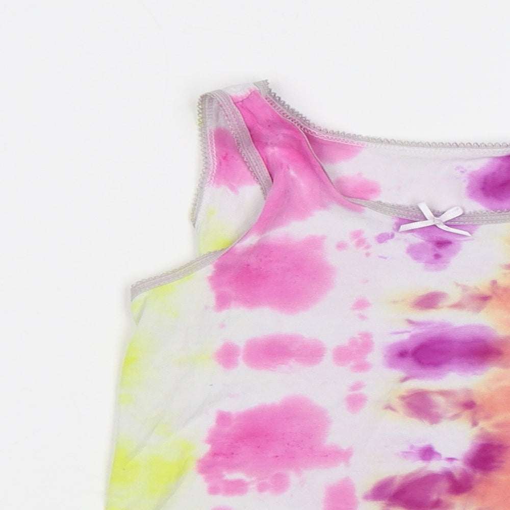 George Girls Multicoloured Batik  Basic Tank Size 6-7 Years