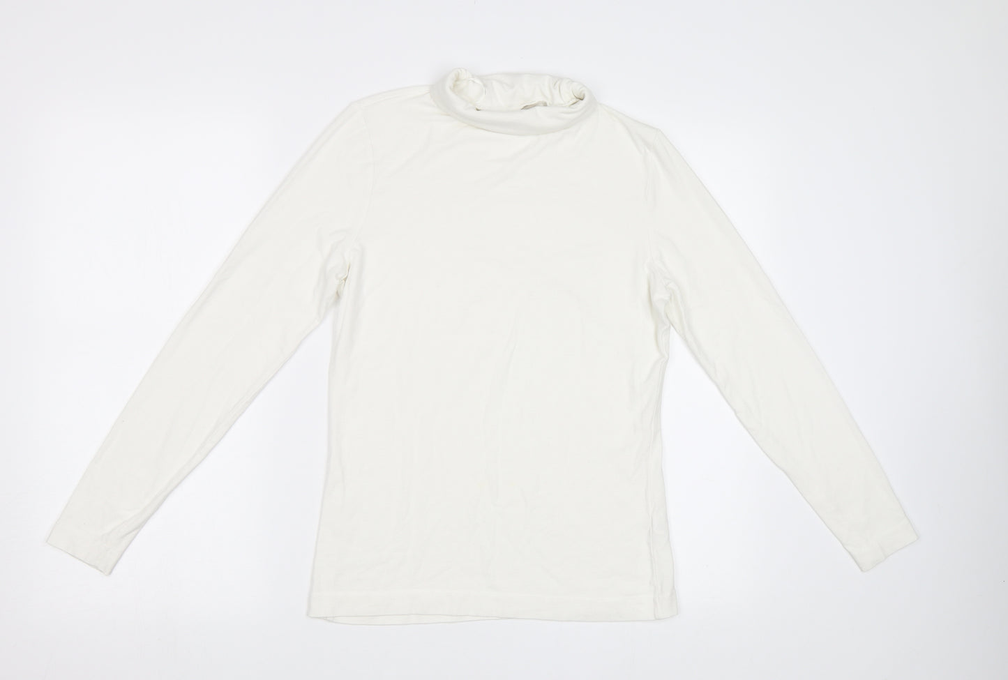 TU Womens White   Basic T-Shirt Size 12